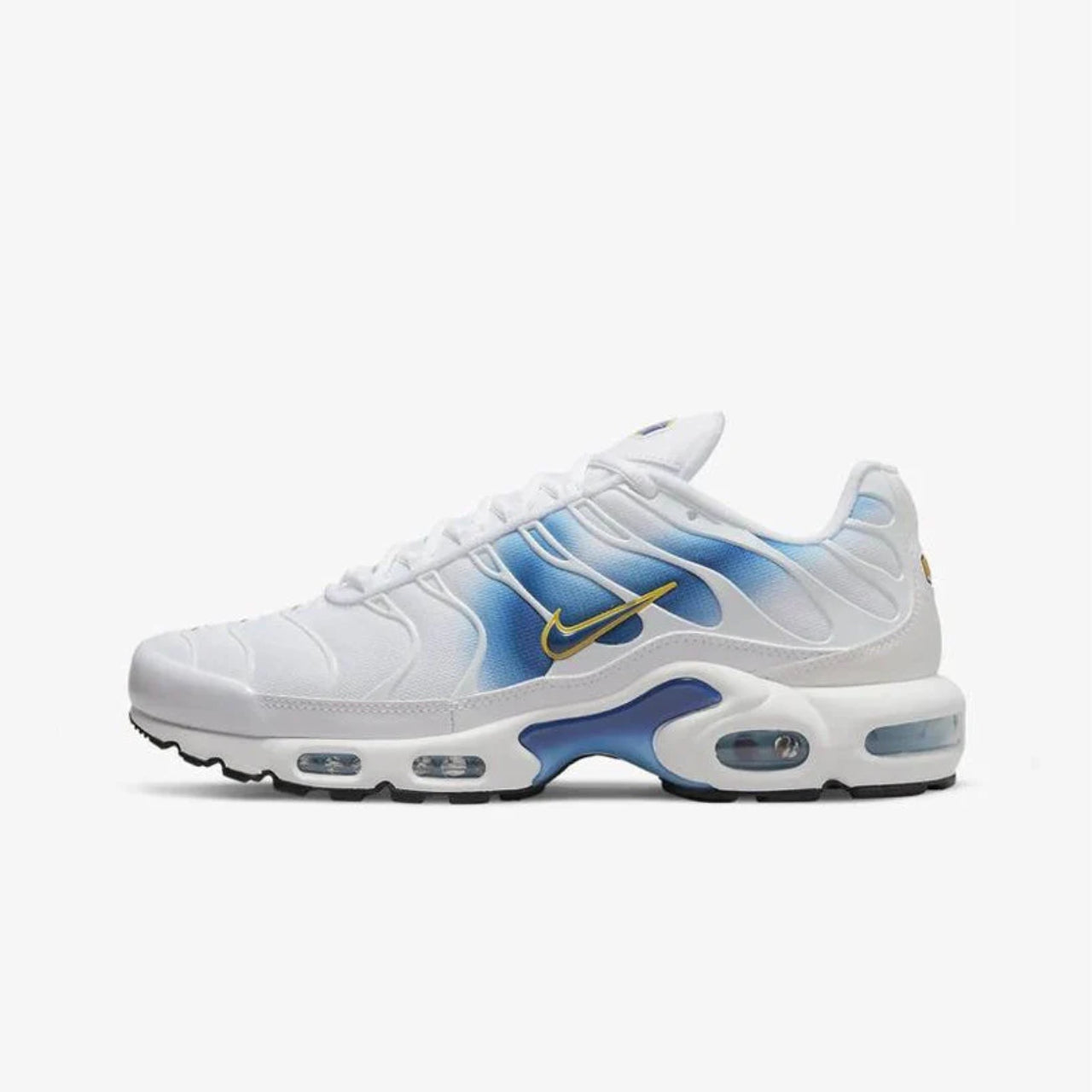 Nike Air Max Plus TN – Spray Paint Swoosh White/Blue