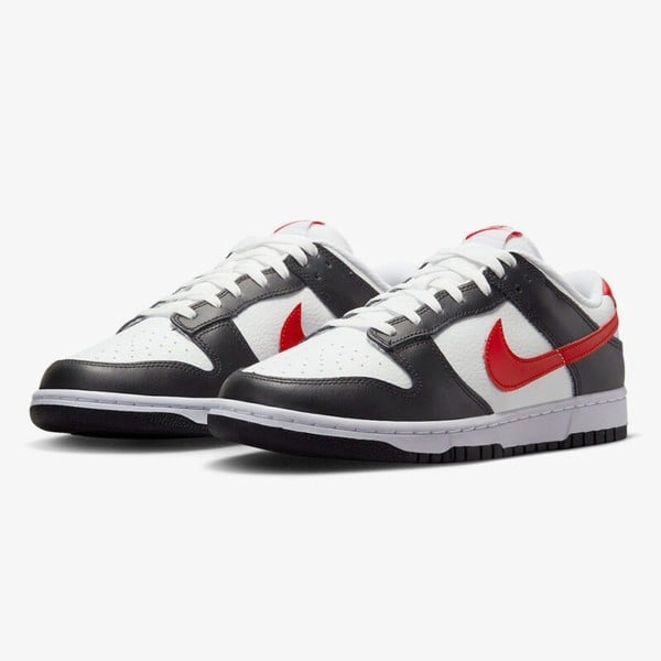Nike Dunk Low Retro Red Swoosh Panda