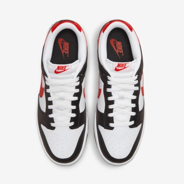 Nike Dunk Low Retro Red Swoosh Panda